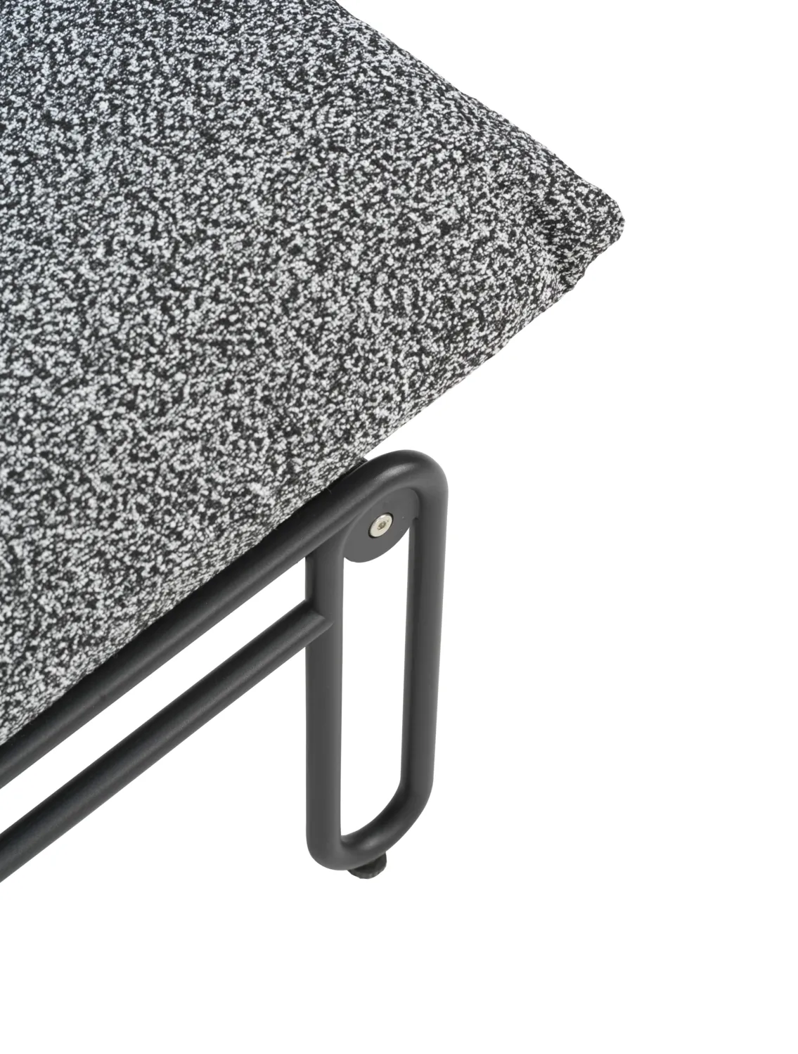 Butaca lounge Blixt, Negro-teddy ant Brafab