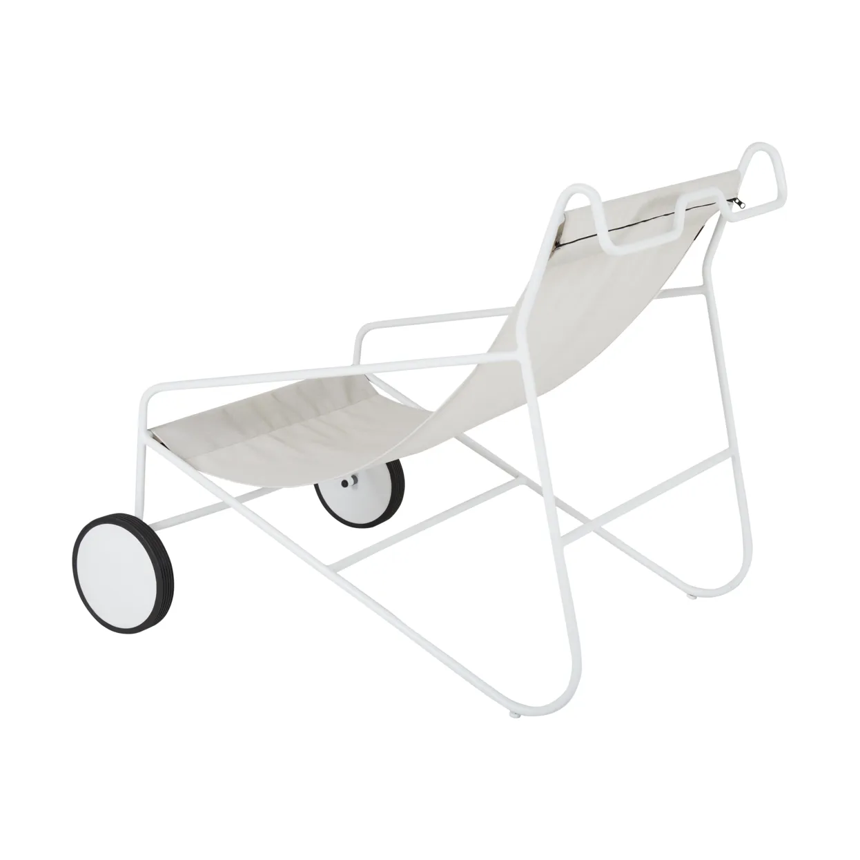 Butaca lounge Poul Chair , Blanco Brafab