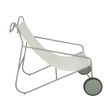 Butaca lounge Poul Chair  - Dusty green-blanco - Brafab
