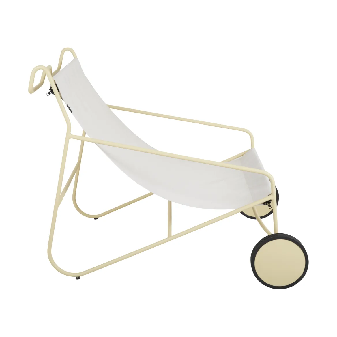 Butaca lounge Poul Chair , Lemon-off white Brafab