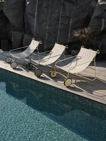 Butaca lounge Poul Chair  - Lemon-off white - Brafab