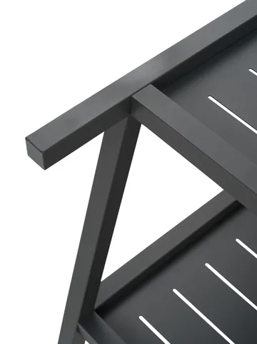 Carrito de servicio Samvaro 86x49x69 cm - Antracita - Brafab