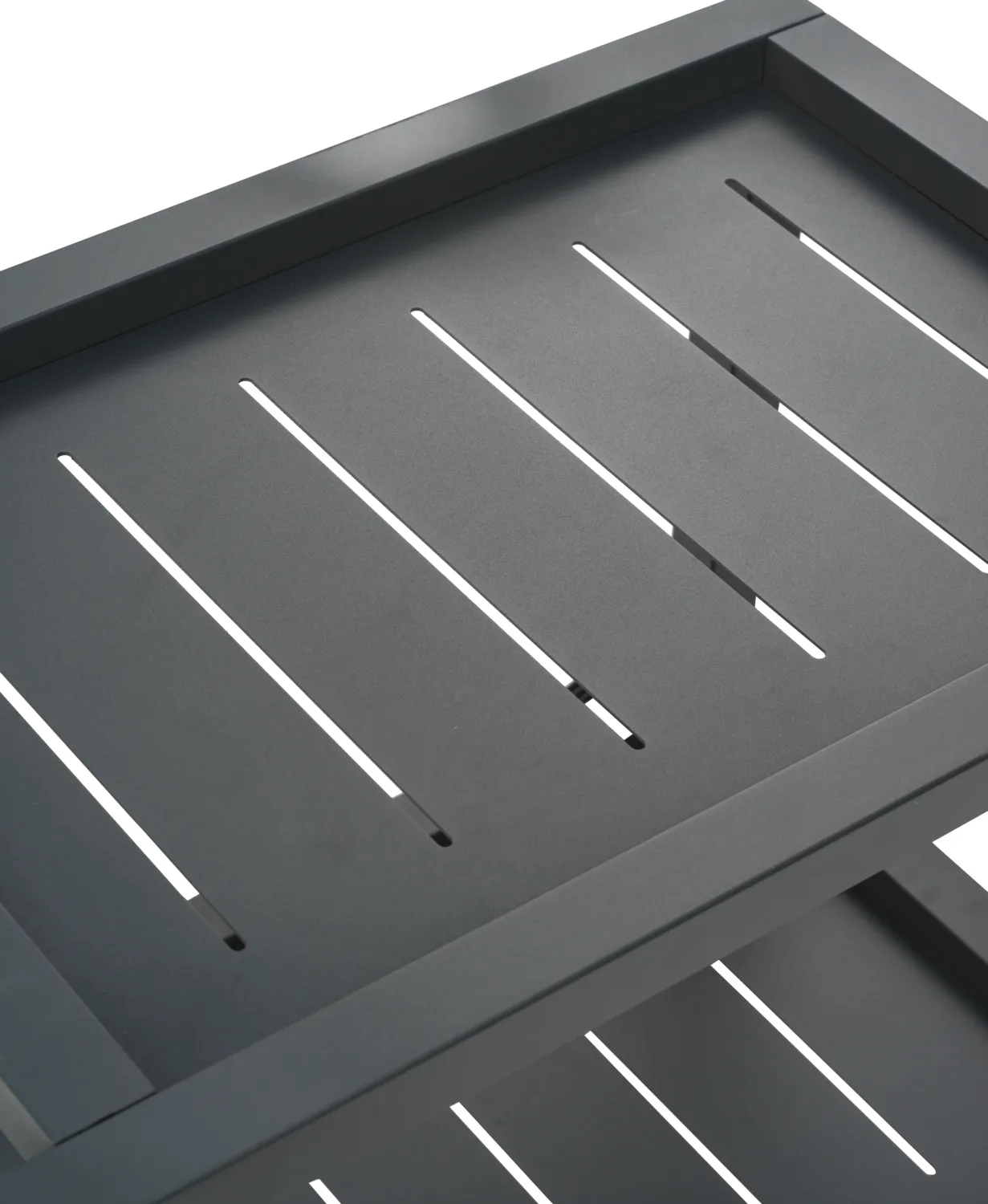 Carrito de servicio Samvaro 86x49x69 cm, Antracita Brafab