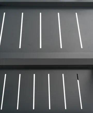 Carrito de servicio Samvaro 86x49x69 cm - Antracita - Brafab