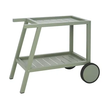 Carrito de servicio Samvaro 86x49x69 cm - Dusty green - Brafab