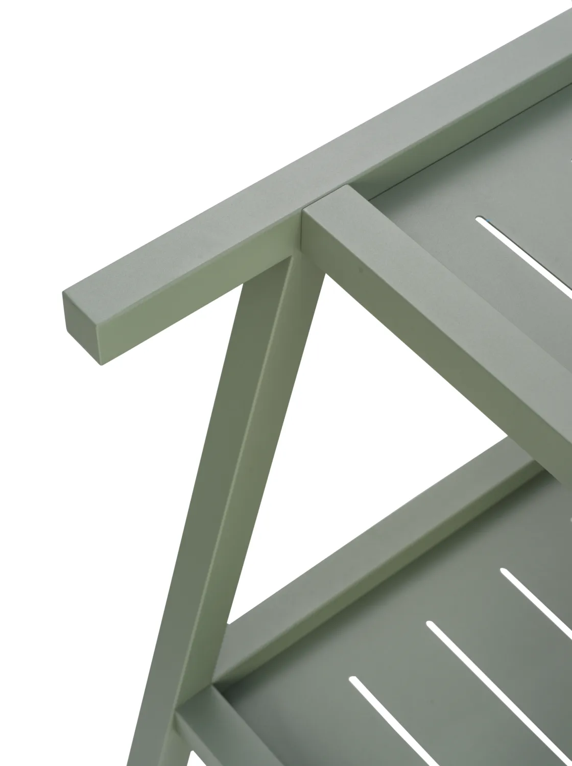 Carrito de servicio Samvaro 86x49x69 cm, Dusty green Brafab