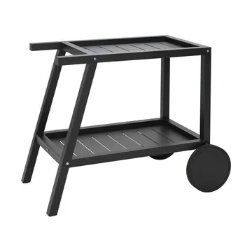 Carrito de servicio Samvaro 86x49x69 cm - Negro - Brafab