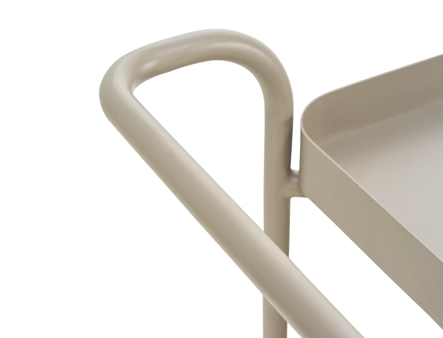 Carrito de servicio Trolly 88x59 cm, Caqui Brafab