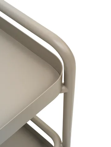 Carrito de servicio Trolly 88x59 cm - Caqui - Brafab