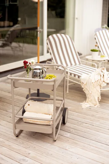 Carrito de servicio Trolly 88x59 cm - Caqui - Brafab