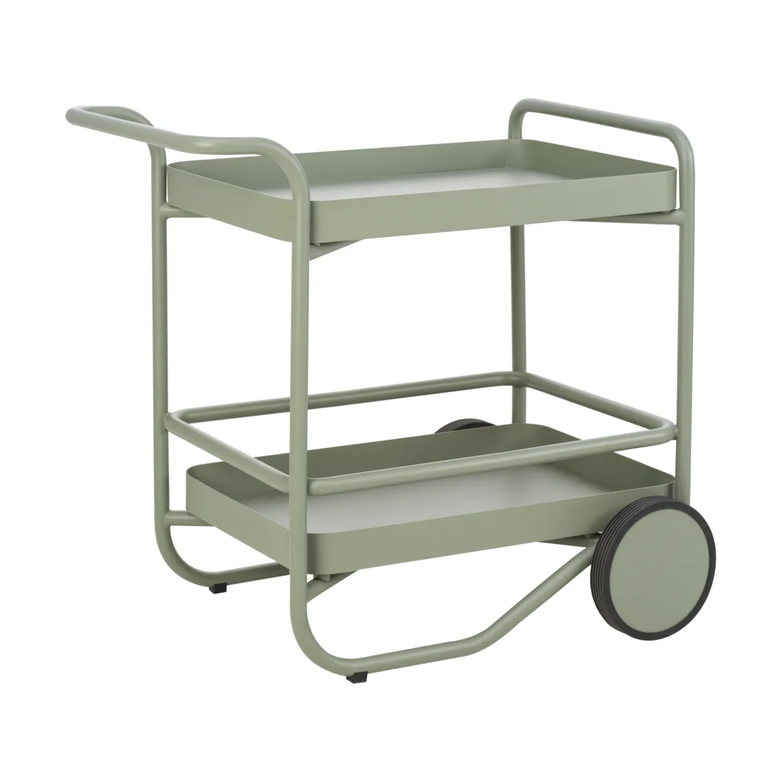 Carrito de servicio Trolly 88x59 cm, Dusty green Brafab