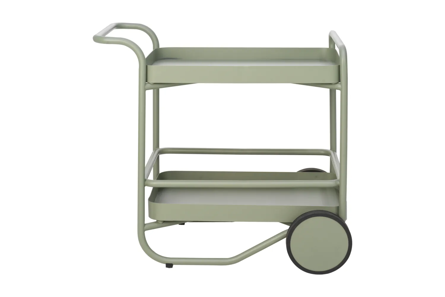 Carrito de servicio Trolly 88x59 cm, Dusty green Brafab