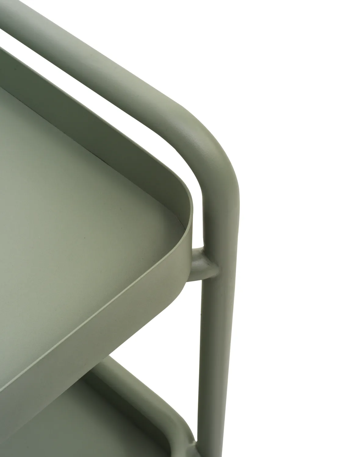 Carrito de servicio Trolly 88x59 cm, Dusty green Brafab