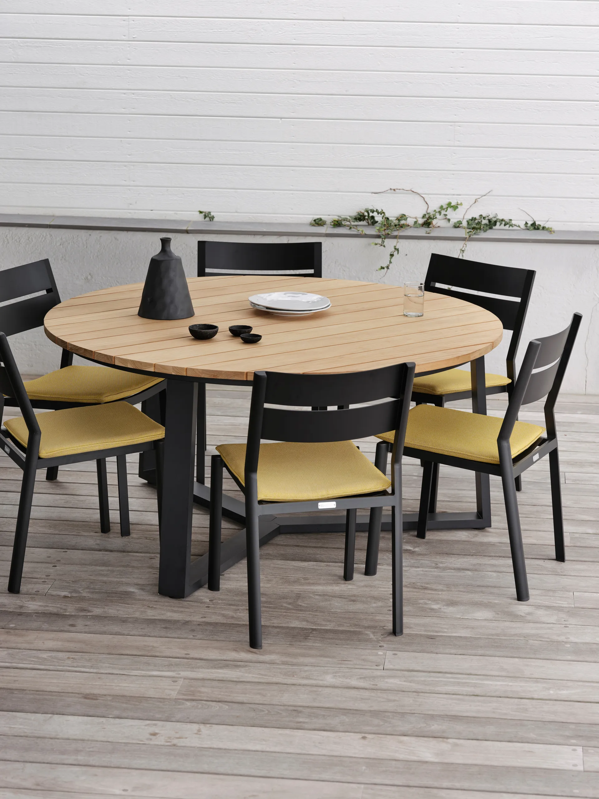 Cojín para silla Frisk, Cream gold Brafab