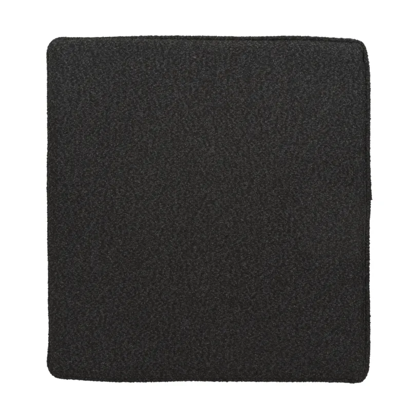 Cojín para silla Frisk, Teddy black, 37x37 cm Brafab