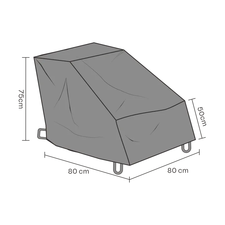 Funda protectora para Butaca Brafab - Negro 80 cm - Brafab