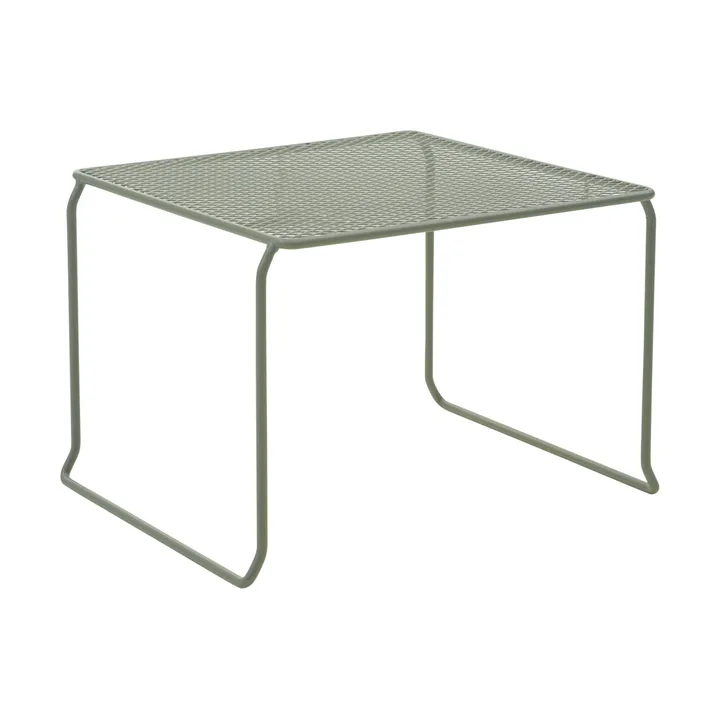 Mesa auxiliar Haru - Dusty green-white, 54x54 cm - Brafab