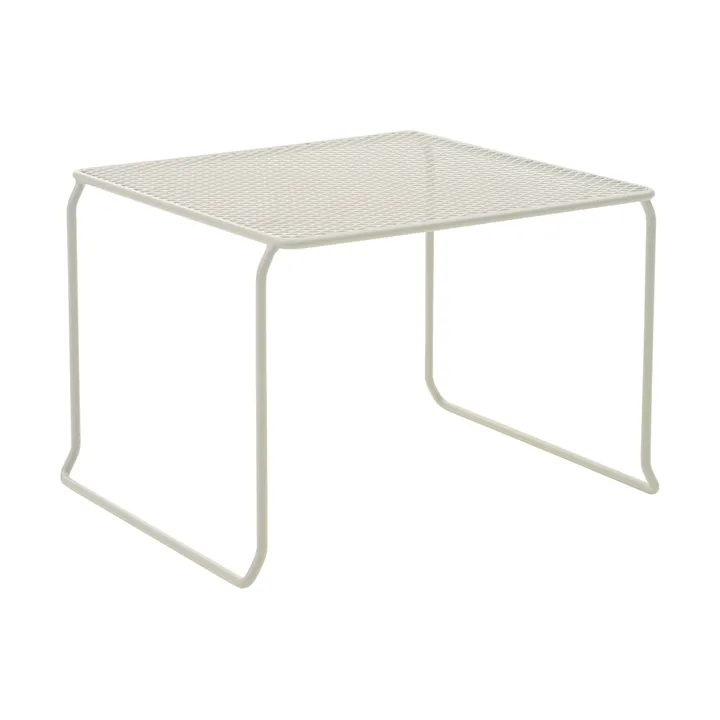 Mesa auxiliar Haru - Pearl white, 54x54 cm - Brafab