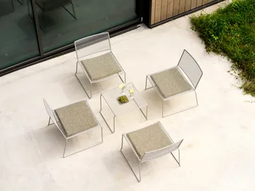 Mesa auxiliar Haru - Slate grey, 54x54 cm - Brafab