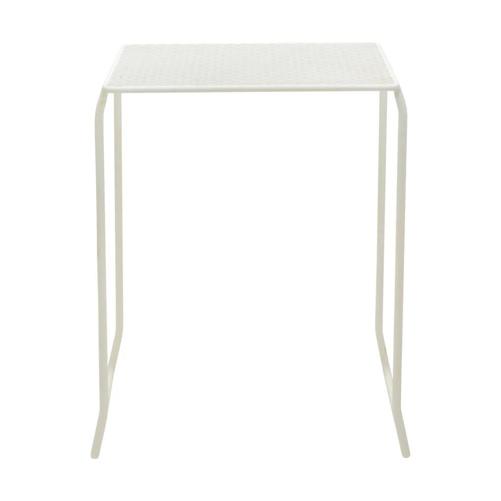 Mesa de café Haru, Pearl white, 54x61 cm Brafab