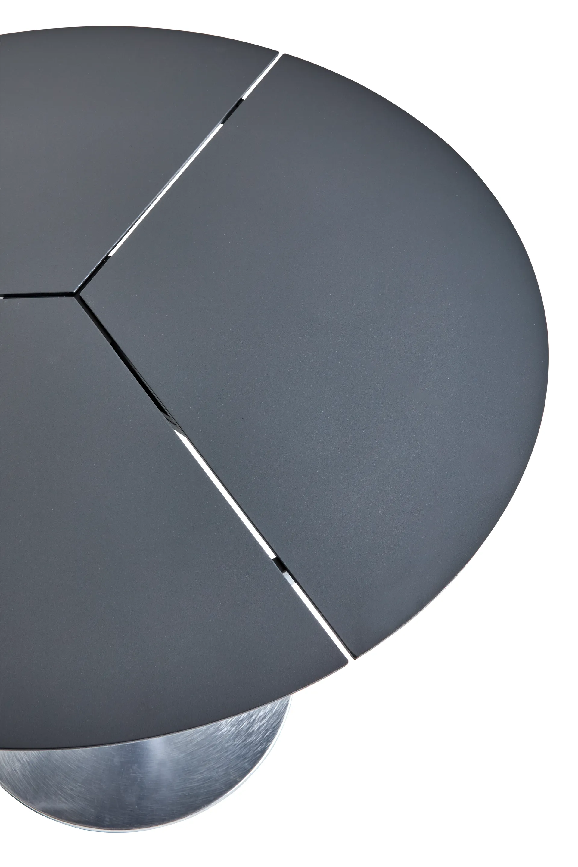 Mesa de café Peace Bistro Ø80 cm Anthracite Brafab