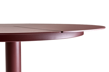 Mesa de café Peace Bistro Ø80 cm Zin red - undefined - Brafab