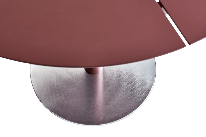 Mesa de café Peace Bistro Ø80 cm Zin red Brafab