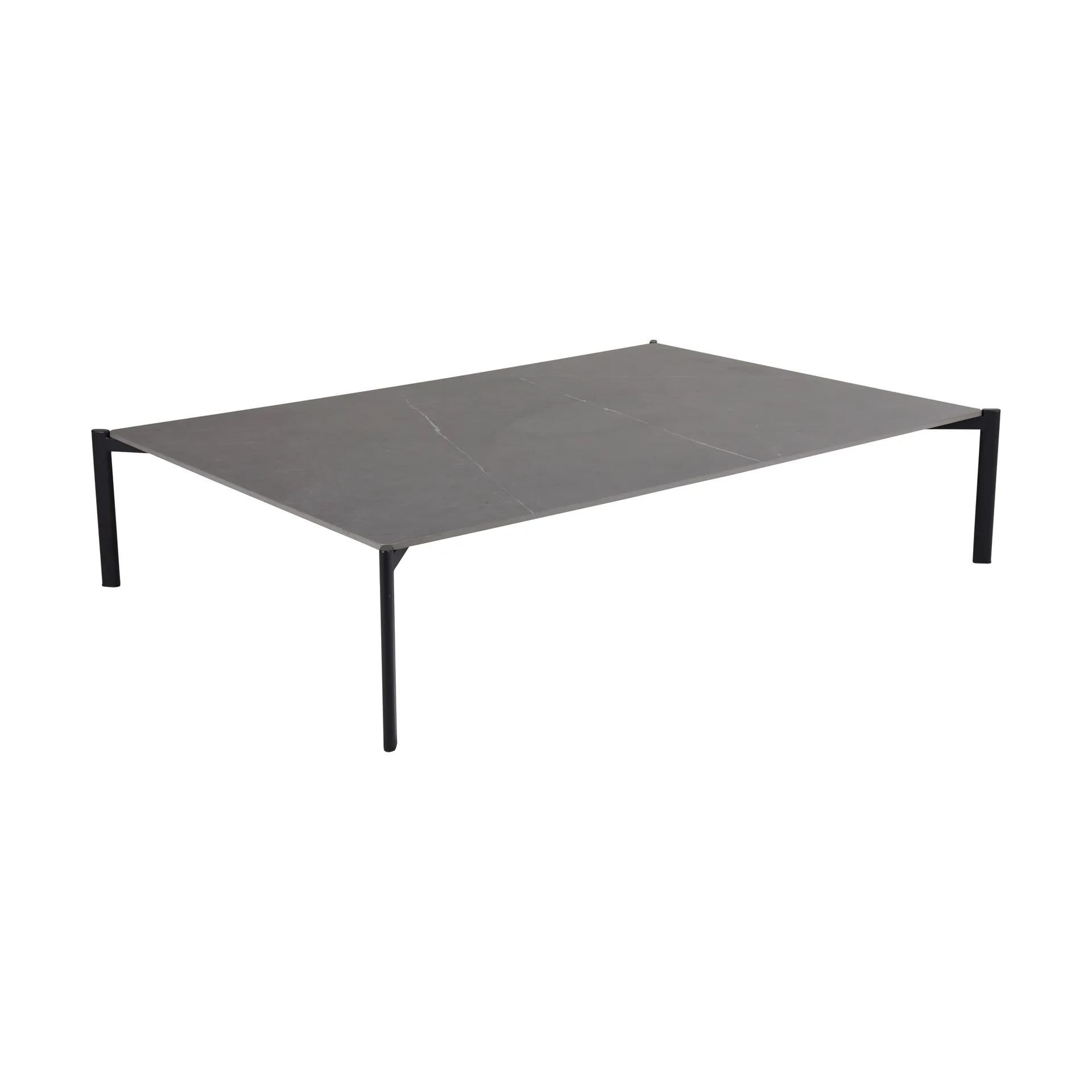 Mesa de centro Hallavara, Negro 112x162 cm Brafab