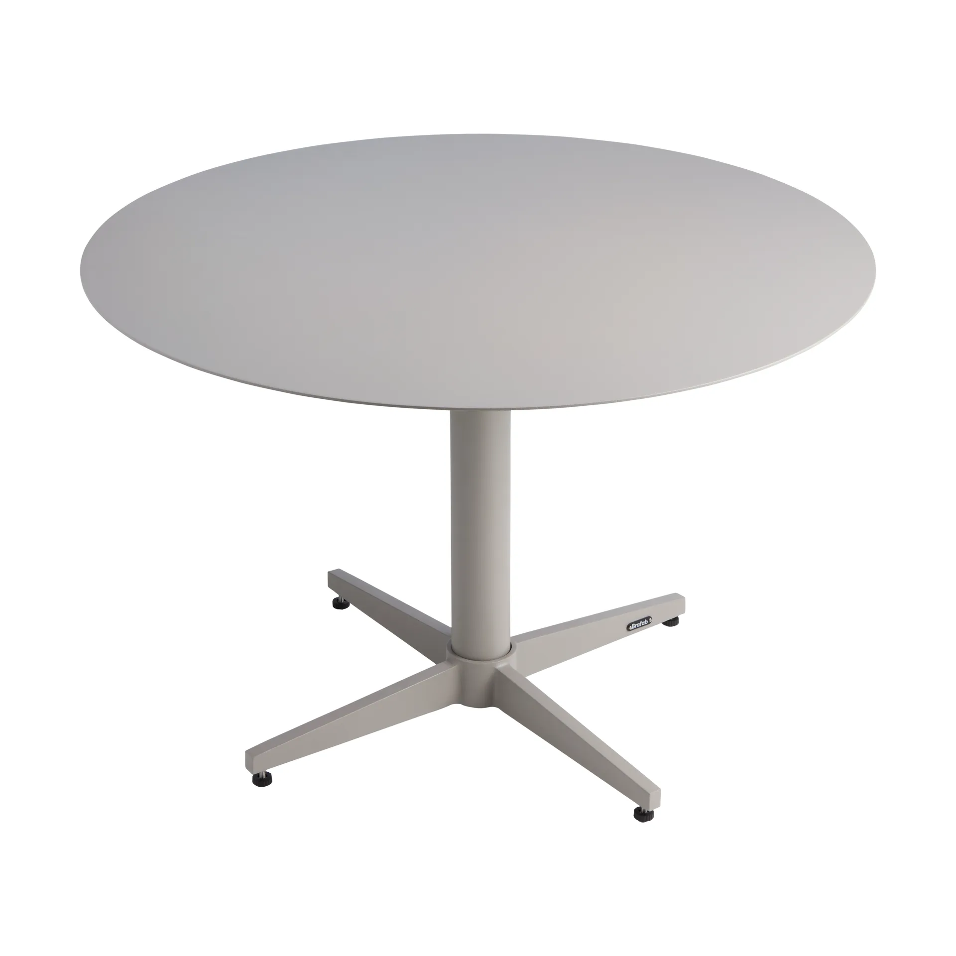 Mesa de centro Mill, Light grey, Large Ø75 cm Brafab