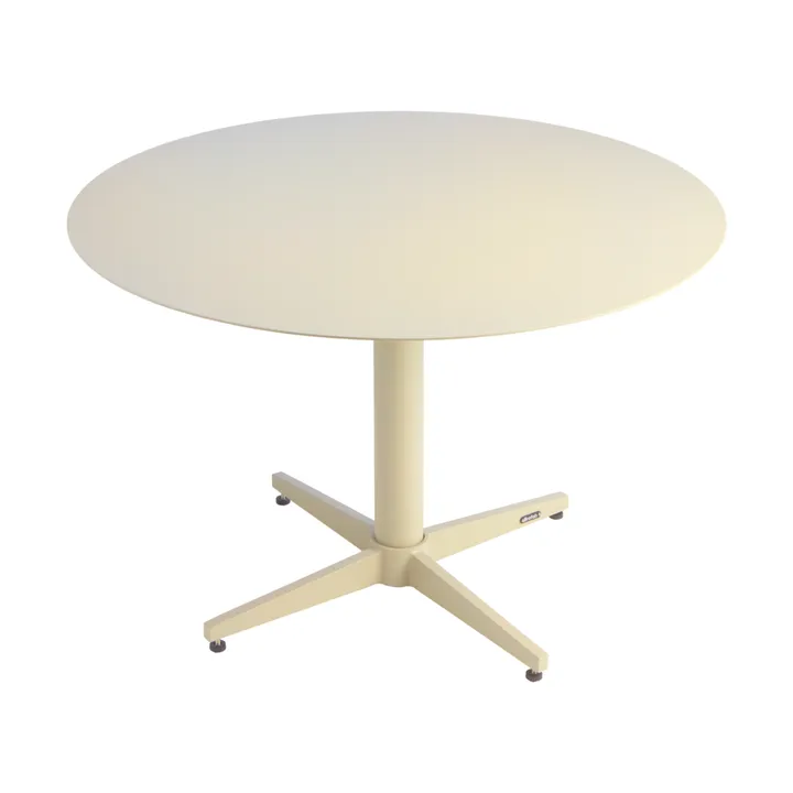 Mesa de centro Mill - Pearl white, Ø75 cm - Brafab