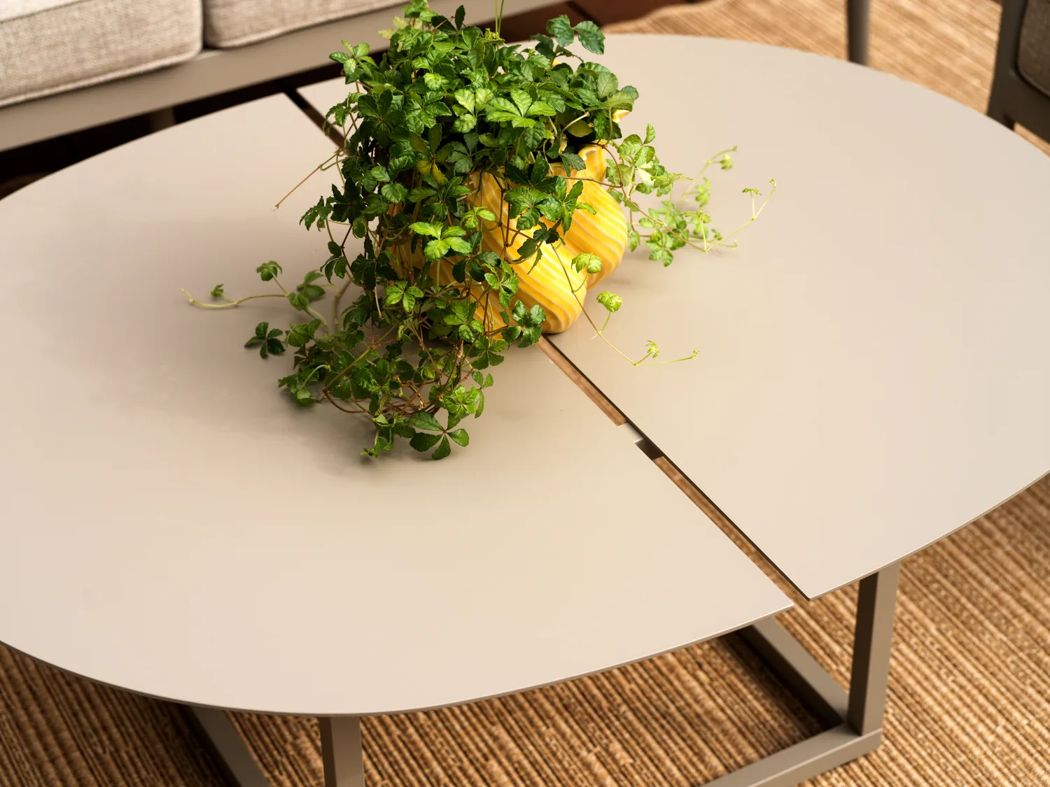 Mesa de centro Olive, Khaki, 110×80 cm Brafab