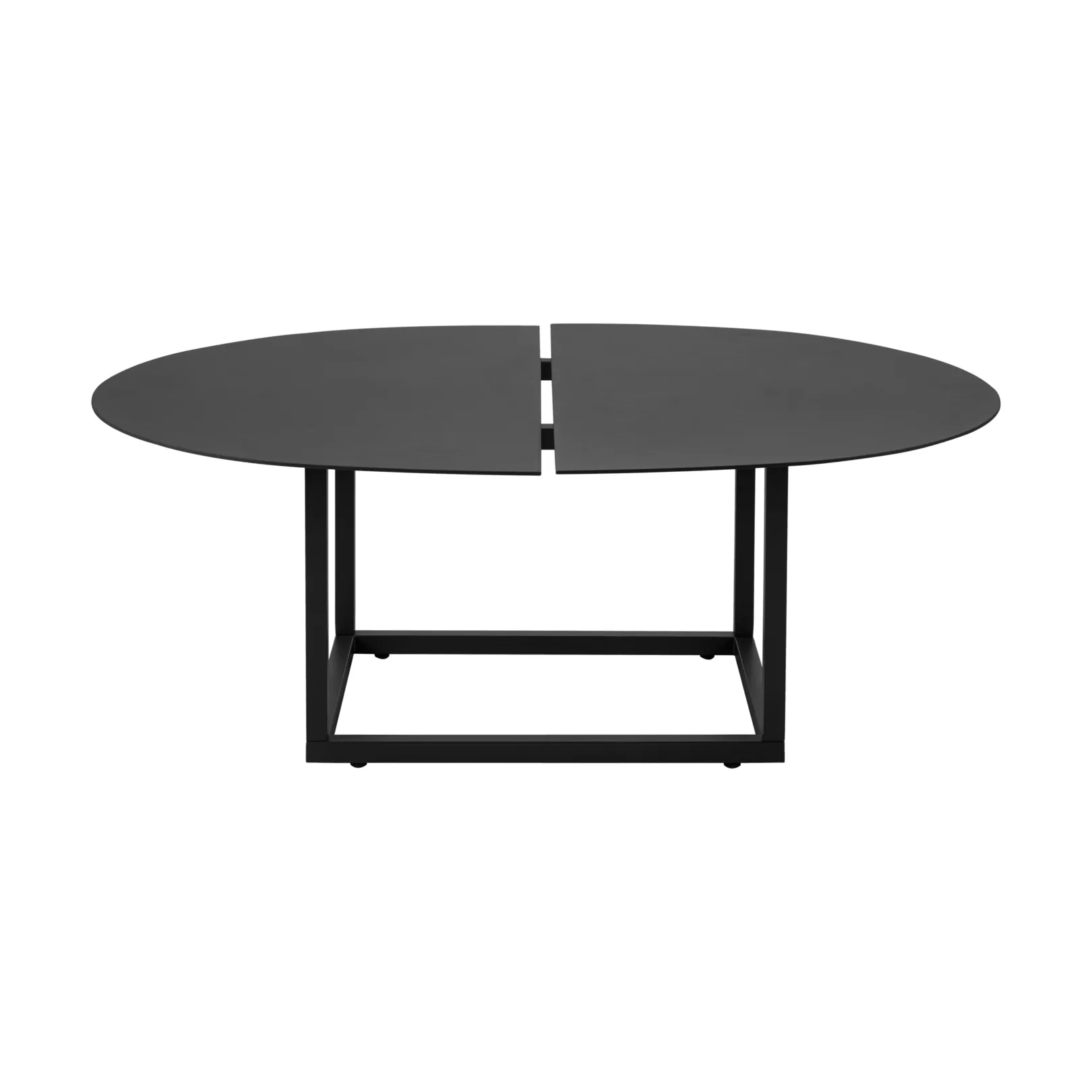 Mesa de centro Olive, Negro, 110×80 cm Brafab