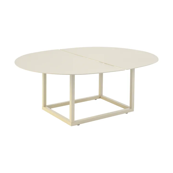 Mesa de centro Olive - Pearl white, 110x80 cm - Brafab