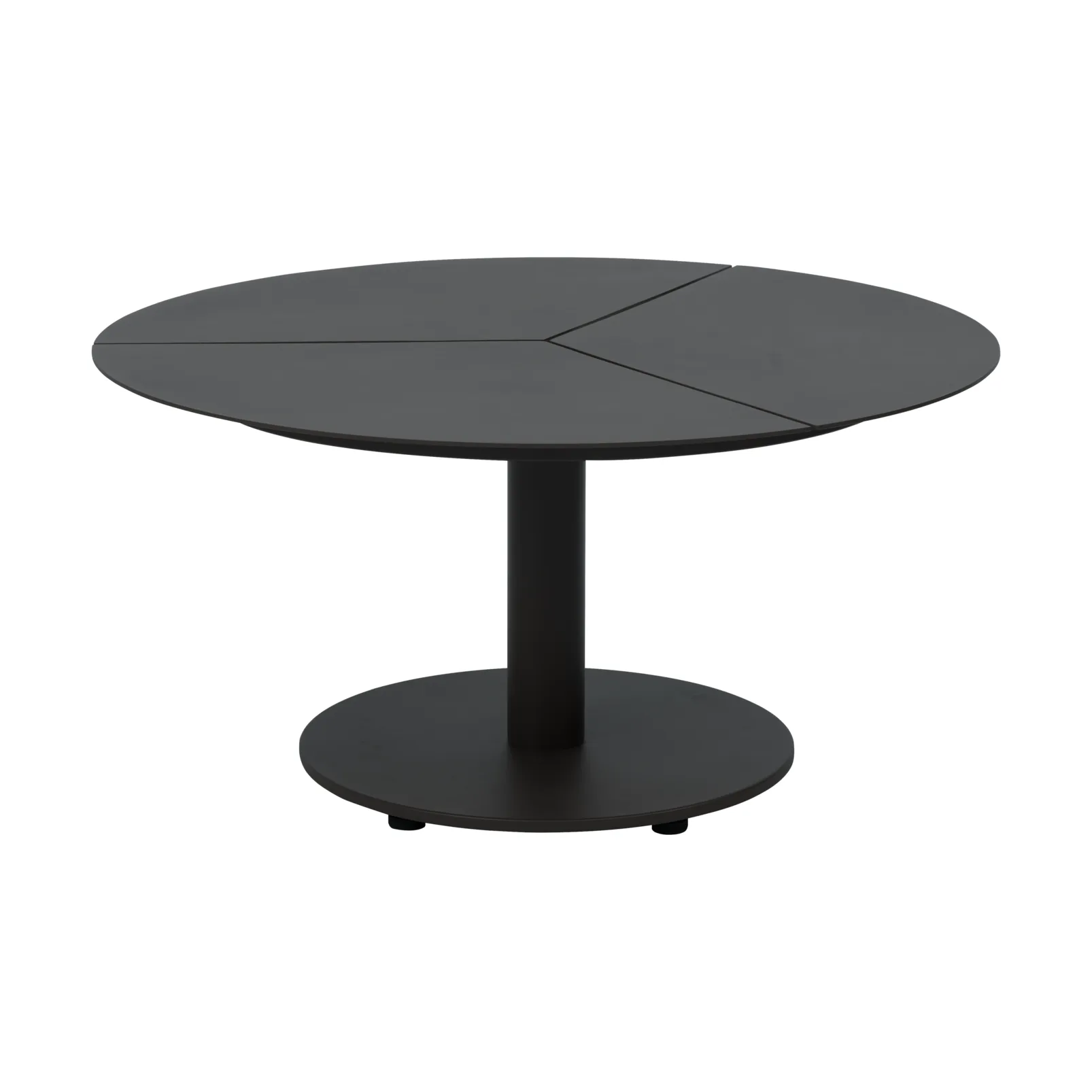 Mesa de centro Peace, Anthracite, Ø80x40 cm Brafab