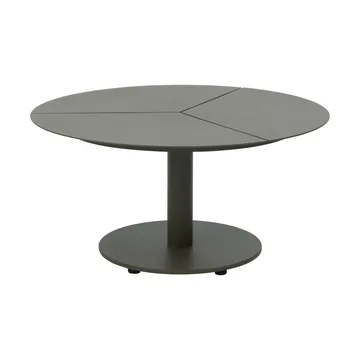 Mesa de centro Peace - Nordic green, Ø80x40 cm - Brafab