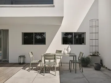 Mesa de comedor Bigby - Dusty green, 144x76 cm - Brafab