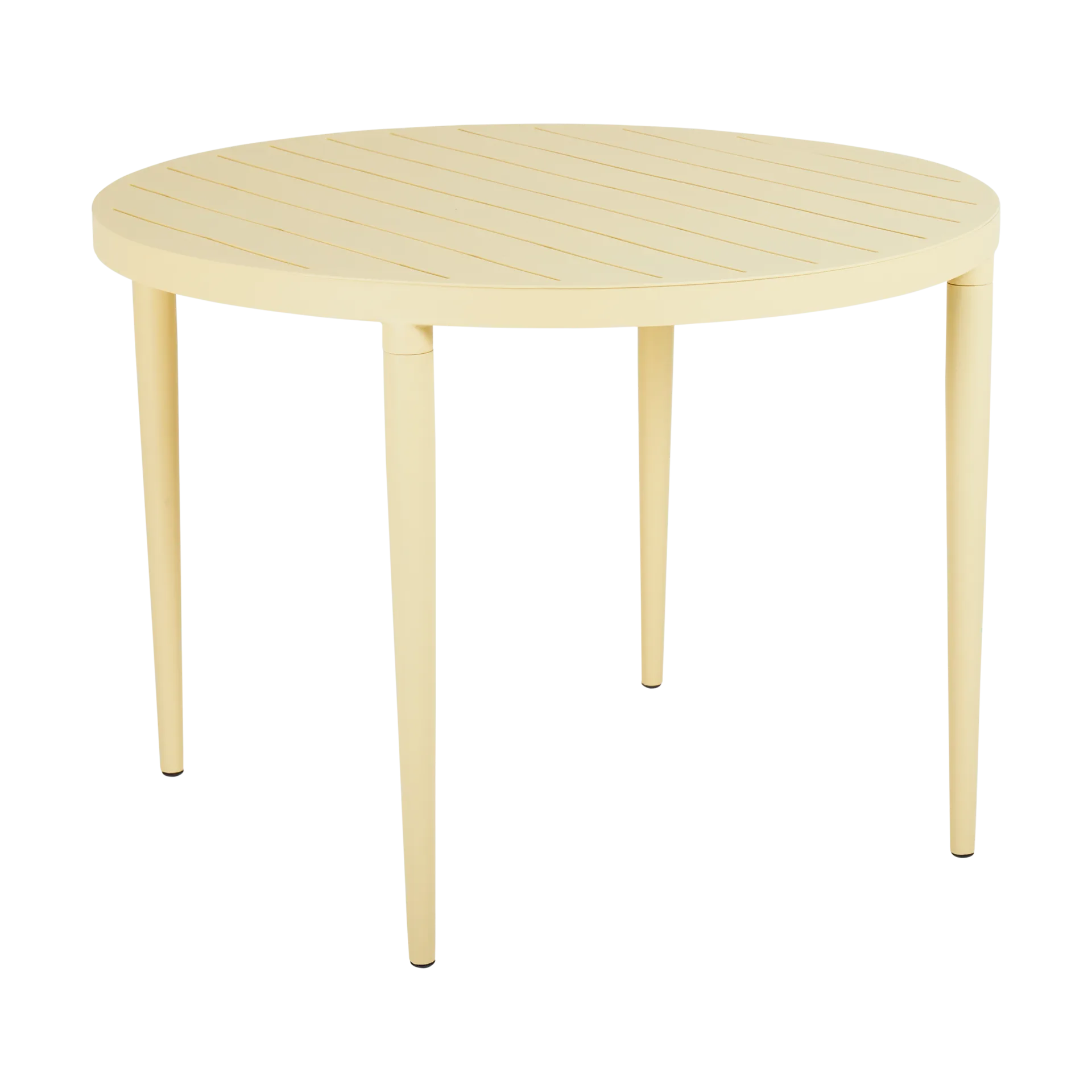 Mesa de comedor Bigby, Lemon, Ø100 cm Brafab