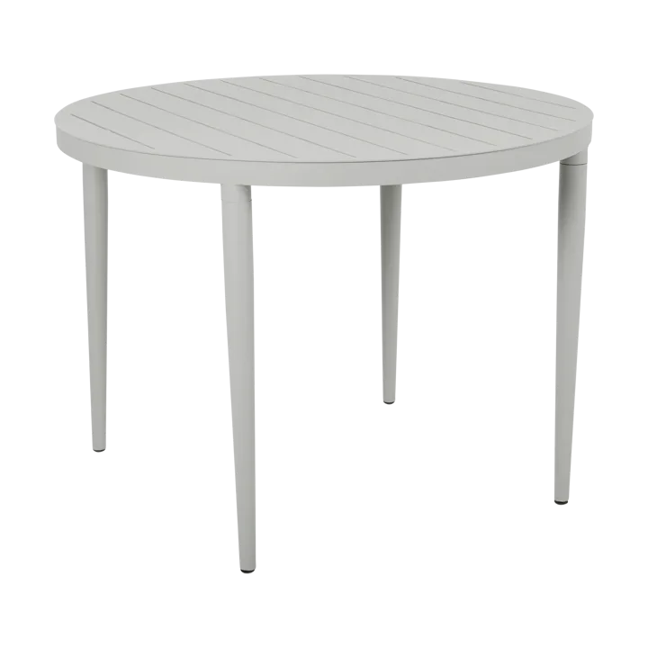 Mesa de comedor Bigby - Light grey, Ø100 cm - Brafab