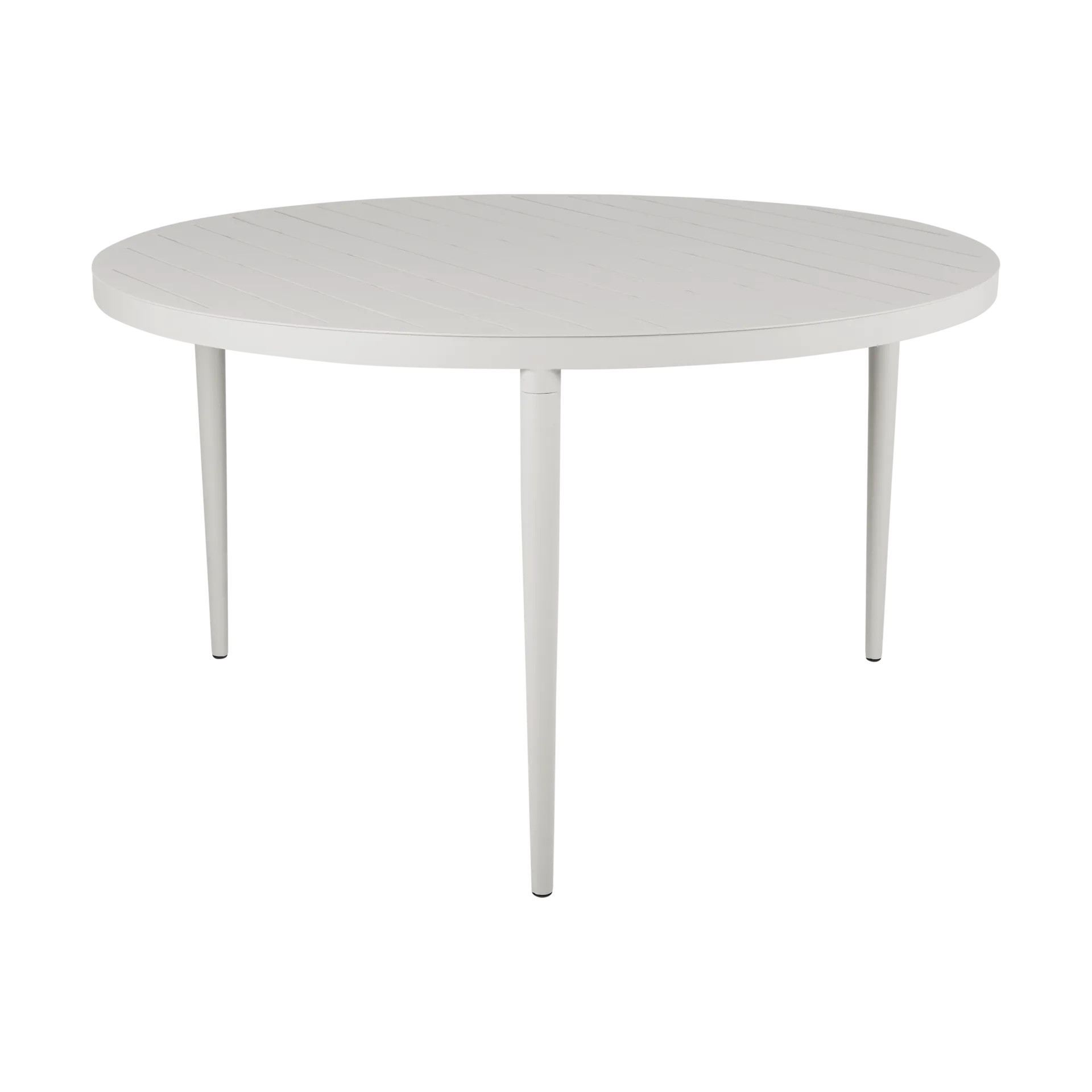 Mesa de comedor Bigby, Light grey Ø130 cm Brafab