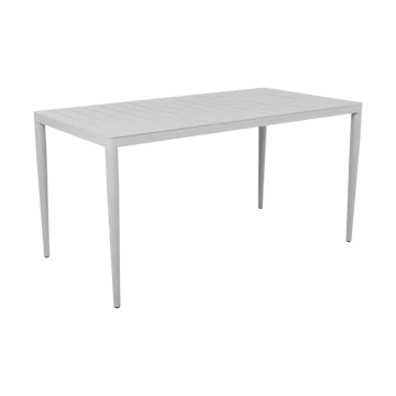 Mesa de comedor Bigby - Light grey, 144x76 cm - Brafab