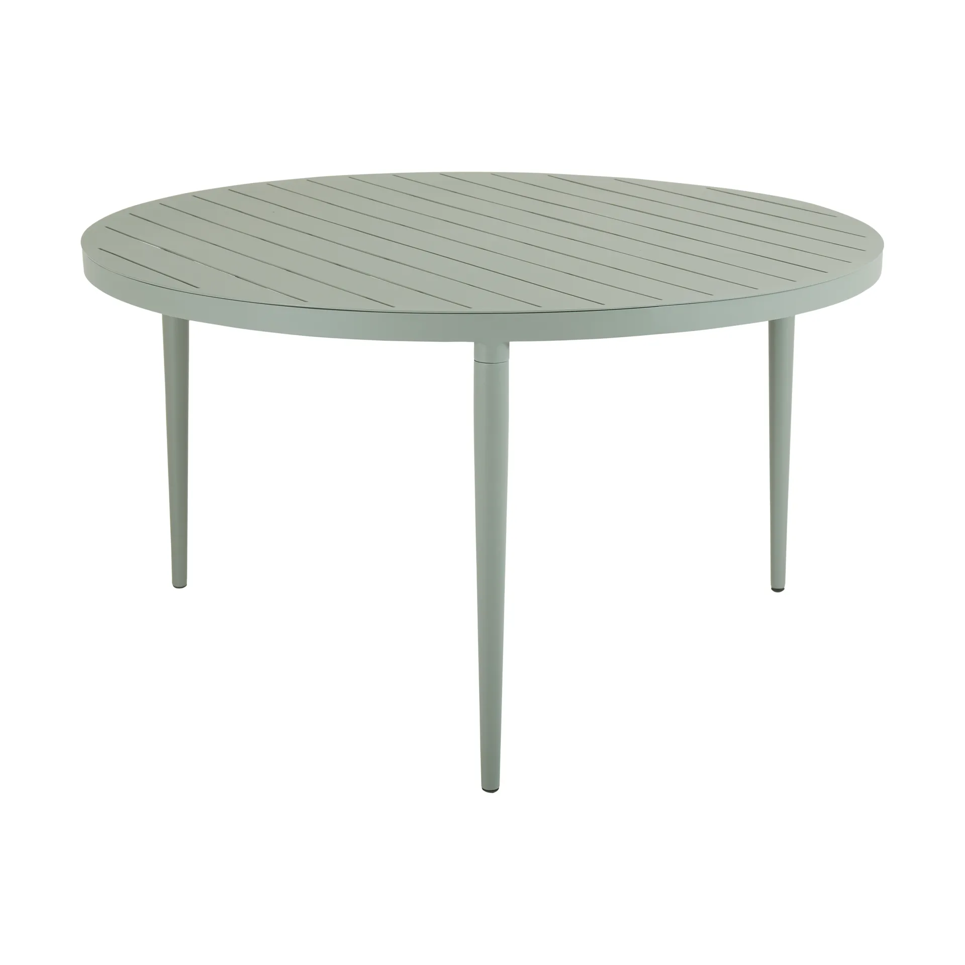 Mesa de comedor Bigby redonda, Dusty green Ø130 cm Brafab