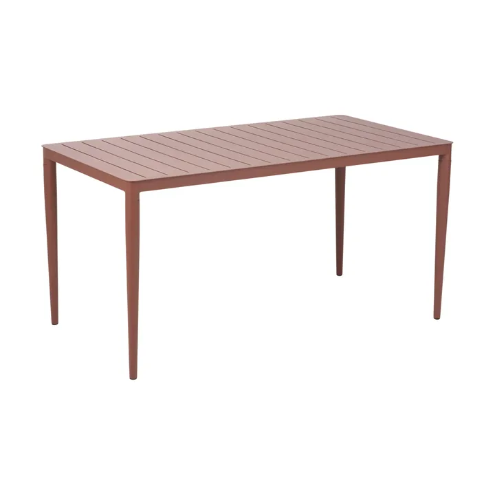 Mesa de comedor Bigby - Zin Red, 144x76 cm - Brafab