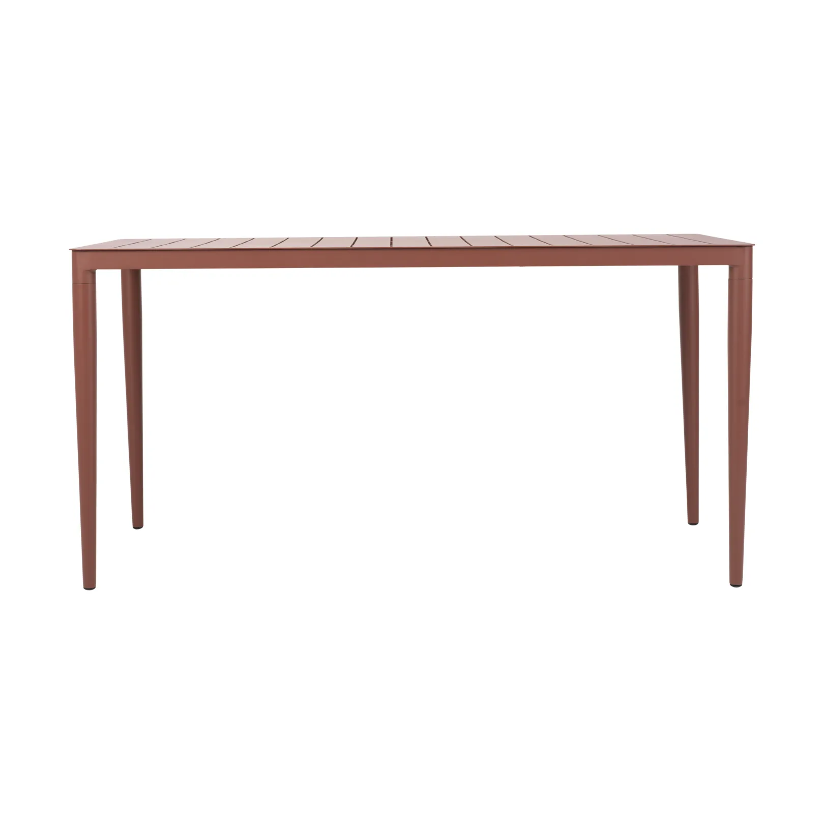 Mesa de comedor Bigby, Zin Red, 144x76 cm Brafab