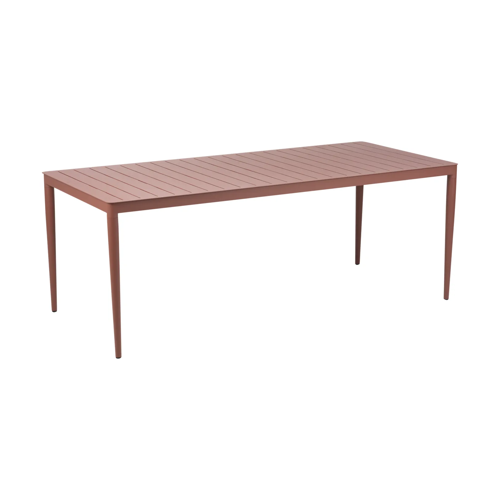 Mesa de comedor Bigby, Zin Red, 195x90 cm Brafab