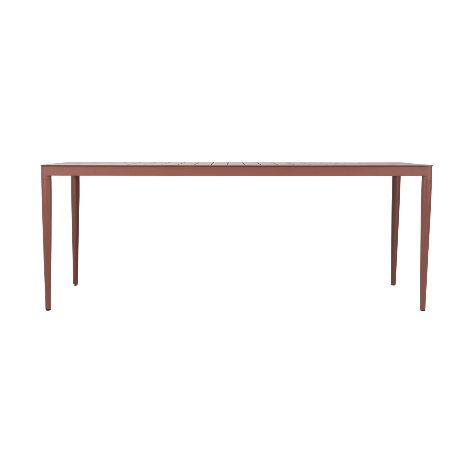 Mesa de comedor Bigby, Zin Red, 195x90 cm Brafab