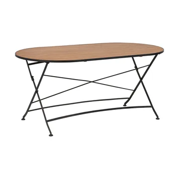 Mesa de comedor Brewer - Negro-teca, 160x85 cm - Brafab