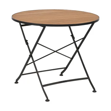 Mesa de comedor Brewer - Negro-teca, Ø85 cm - Brafab