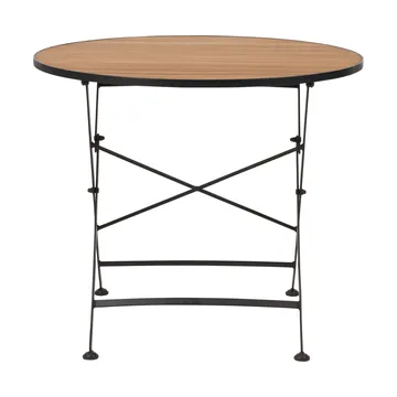 Mesa de comedor Brewer - Negro-teca, Ø85 cm - Brafab