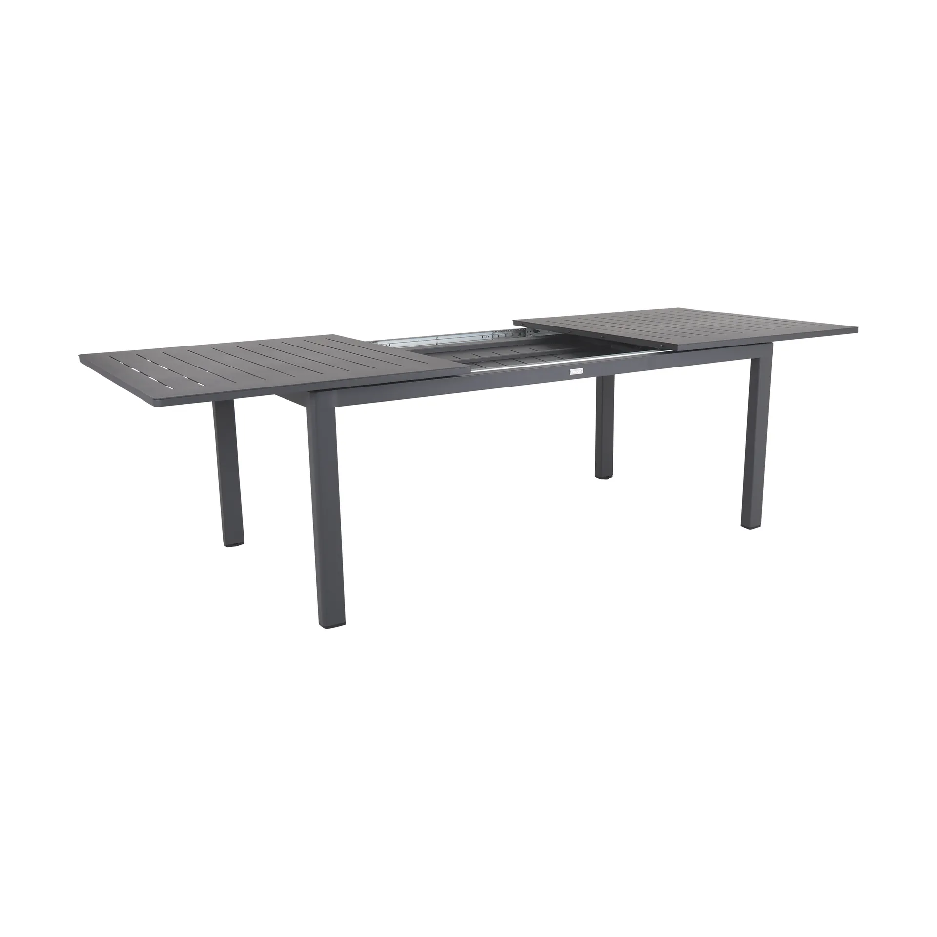 Mesa de comedor extensible Lomma, Anthracite 194-312 cm Brafab