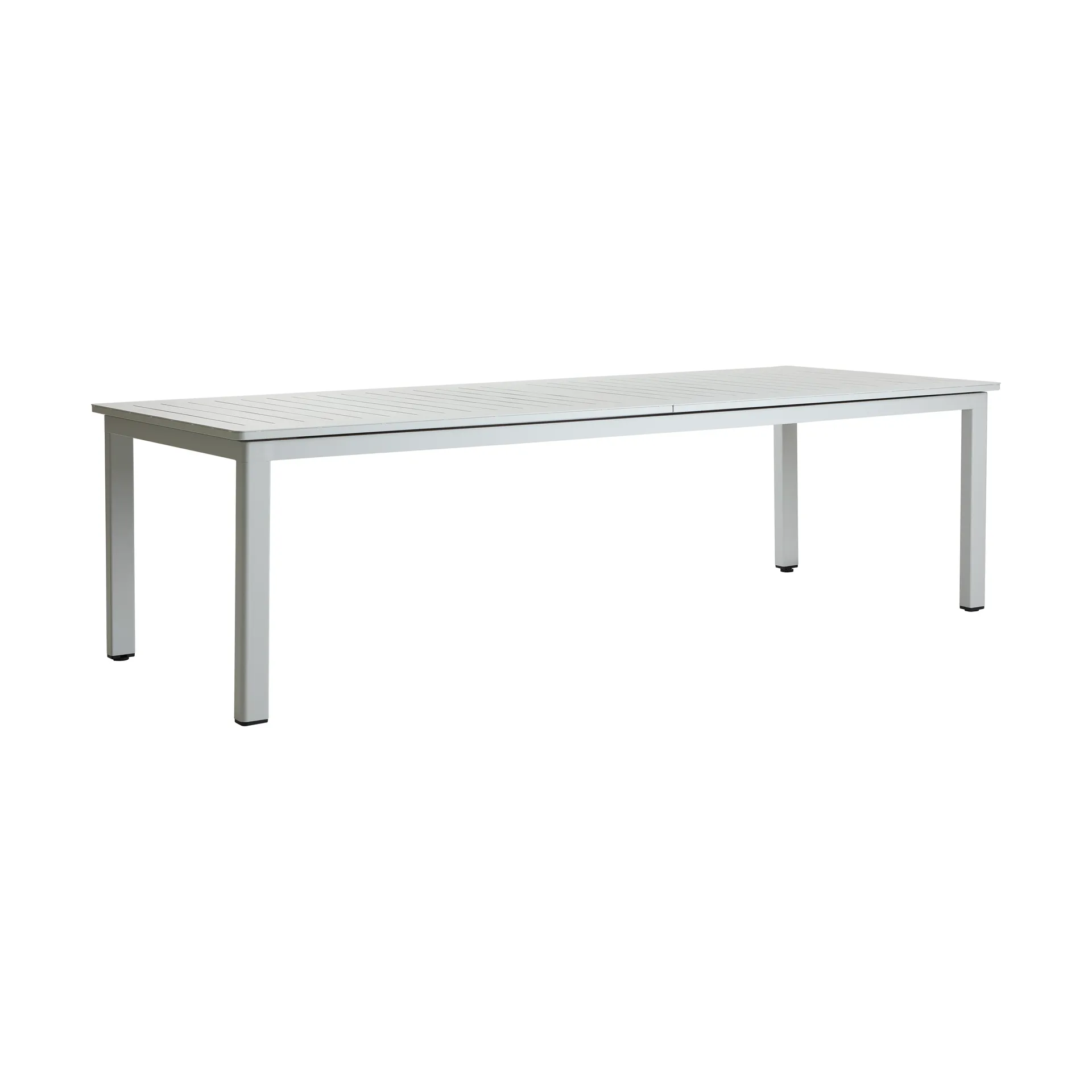 Mesa de comedor extensible Lomma, Light grey XL 260-380 cm Brafab
